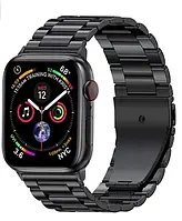 Металевий ремінець Steel Wars для Apple Watch 42 | 44 | 45 | 49 мм (чорний)