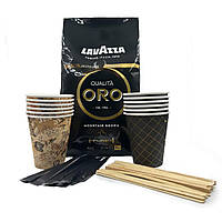 Акція! Lavazza Oro Mountain Grown + мішалки + цукор + стаканчики!