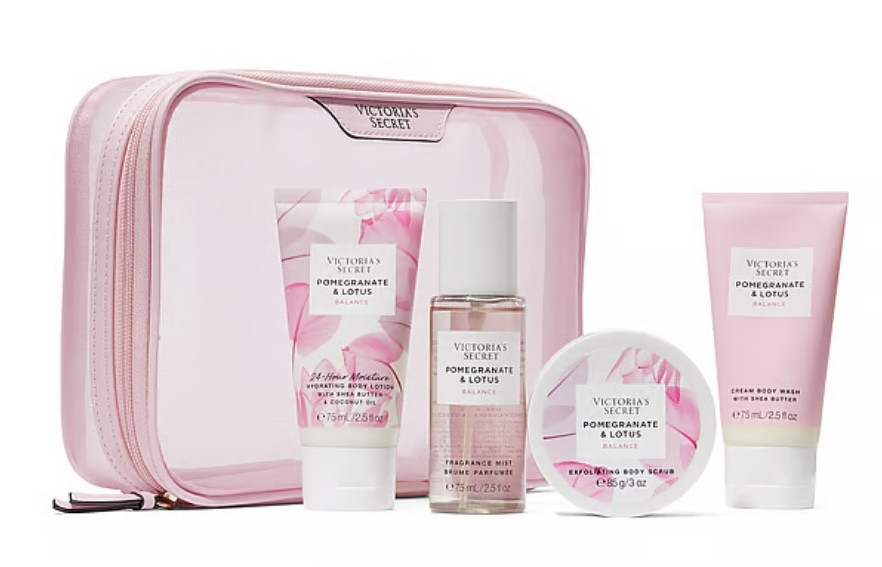 Набір косметики подарунковий парфумований Victoria’s Secret Pomegranate & Lotus, оригінал
