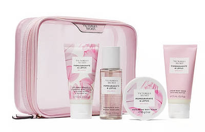 Набір косметики подарунковий парфумований Victoria’s Secret Pomegranate & Lotus, оригінал