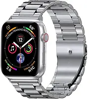 Металлический ремешок Steel Wars для Apple Watch 38 | 40 | 41 мм (серебро)