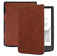 Чехол обложка Primolux TPU для электронной книги PocketBook 743 InkPad 4 - Brown