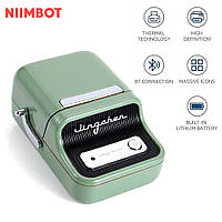 Портативний термопринтер для етикеток Niimbot B21 Mini  Зелений
