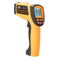 Инфракрасный термометр пирометр профессиональный от 200 до 1650 градусов 200x141x60 мм Benetech 1602051