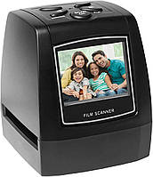Сканер для фотоплівки та слайдів 35 мм з дисплеєм і негативами в комплекті Слайд-сканерc з РК