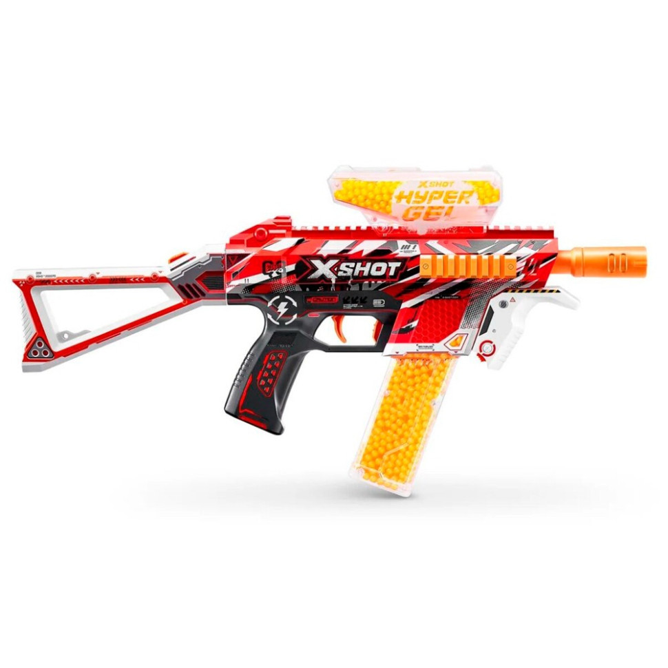 Швидкострільний бластер Hyper Gel medium X-Shot Zuru 36621R 10 000 гелевих кульок, Toyman