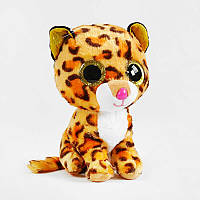Мягкая игрушка "Леопард", окастик, высота 22 см. /300/ M16896 rish