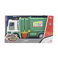 Игровой набор Мусоровоз Motor Shop 548096 со светом и звуком, World-of-Toys