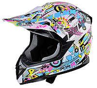 Шлем для квадроцикла и мотоцикла HECHT 51915 S