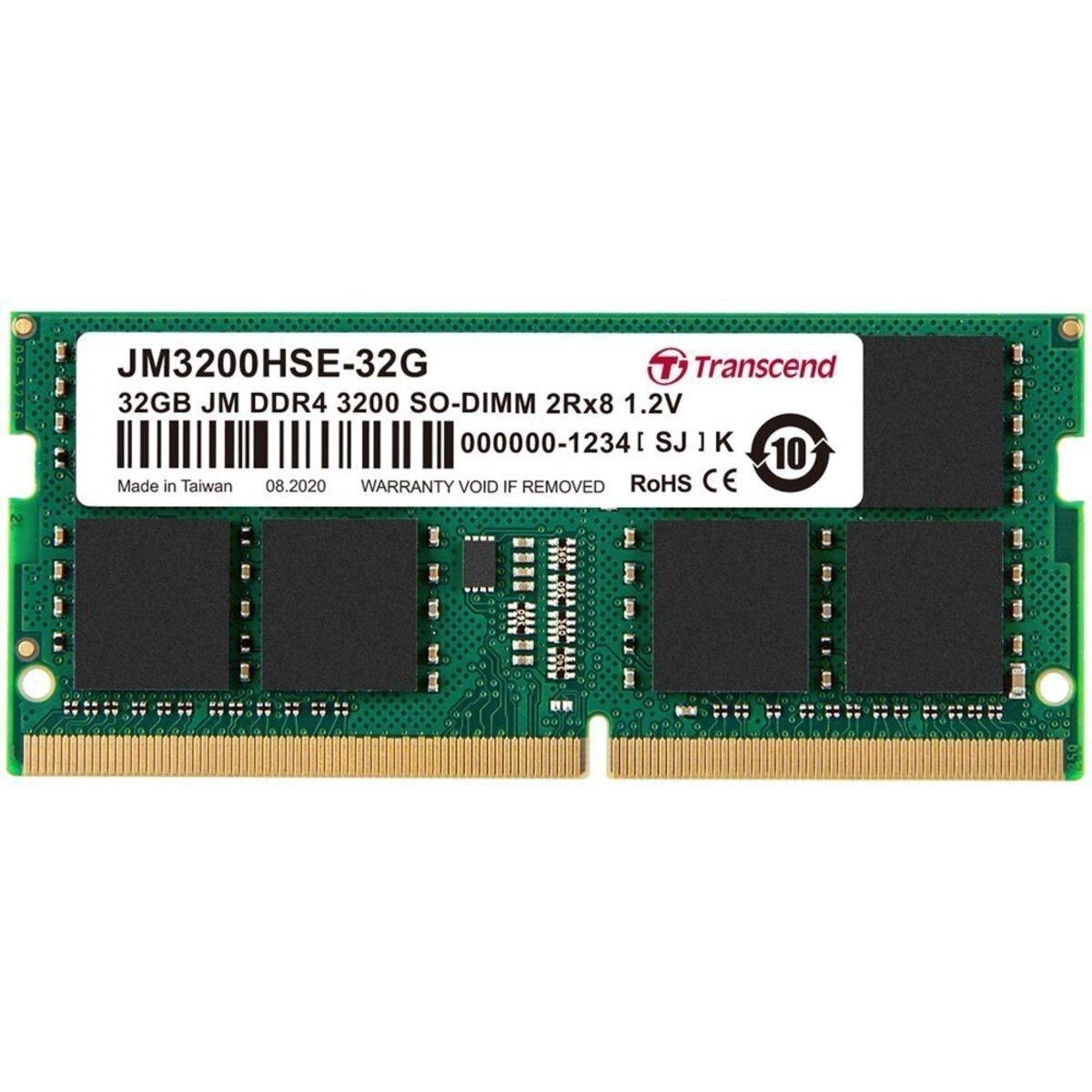 Transcend Пам'ять ноутбука DDR4 32GB 3200