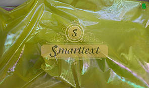 Плащова тканина кубик жовтий