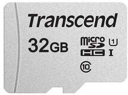 Transcend Карта пам'яті microSD 32GB C10 UHS-I R100/W20MB/s + SD