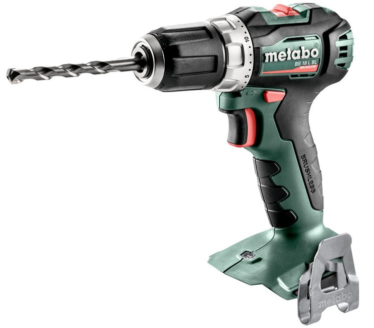 Metabo Шурпокрут-дриль BS 18 L BL, акумуляторний, 18В, безщітковий, 0.87кг, без АКБ та ЗП