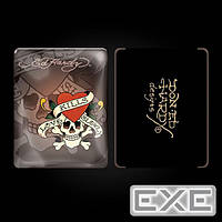 Чехол для iPad ED HARDY Chocolate. Прочный и надежный жесткий чехол (IP10А04)