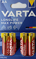 Батарейка VARTA LR6/AA LONGLIFE MAX POWER