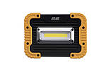 2E Прожектор акумуляторний WLBL1844, Micro-USB, 4400мА•год, 1000лм, 10Вт, 3 функції освітлення, IP44, фото 5