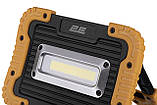 2E Прожектор акумуляторний WLBL1844, Micro-USB, 4400мА•год, 1000лм, 10Вт, 3 функції освітлення, IP44, фото 11