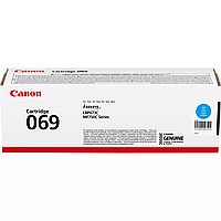 Canon Картридж 069 MF752Cdw/MF754Cdw/LBP673Cdw Cyan (1900 стор)