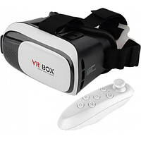 Виар очки для телефона VR BOX G2, Очки виртуальной реальности VR BOX, Виар бокс, 3д HA-474 для телефона