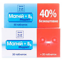 Магний+Витамин В6 таблетки №50