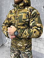 Бушлат армійський чоловічий утеплений бойовий одяг, Тактична куртка для ЗСУ осінь зима мультикам