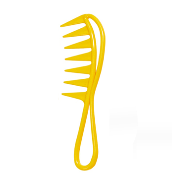 Гребінець для укладання волосся та моделювання зачісок Hots Professional Akula Yellow (HP22456-YL)