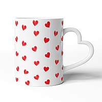 Чашка "Сердце" с сердечками