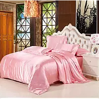 Комплект постельного белья Silk Kiss King Size 200 x 230 см Розовый