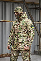 Теплая мужская армейская куртка multicam осень зима, Куртка мультикам тактическая одежда для военных ВСУ