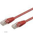 Кабель мережевий RJ45 UTP5e 3.0m,patch AWG26 Gold,червоний (75.06.8369-150)