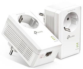 TP-Link Адаптер Powerline TL-PA7017PKIT 2PK AV1000 1xGE розетка