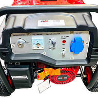 Генератор SENCI SC7000E (потужність 4.1/4.3 кВт, електростартер), фото 5