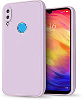 Силіконовий чохол SLIM на Xiaomi Redmi Note 7 / 7 Pro Purple (закрита камера)