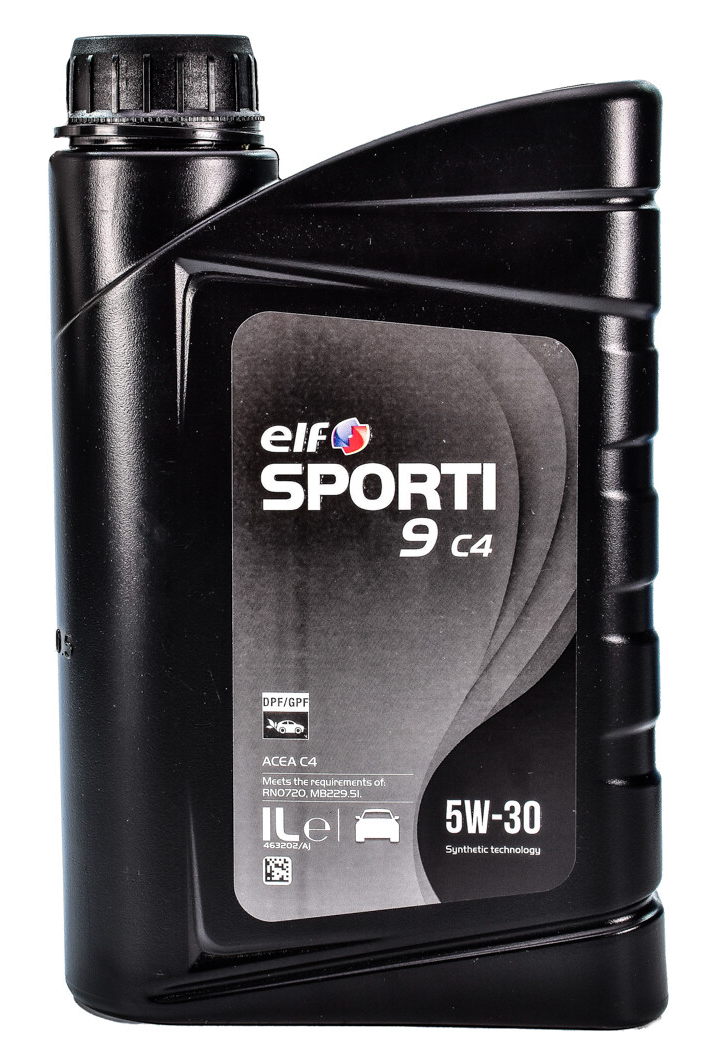 Моторна олива 5W-30 синтетика Elf Sporti 9 C4 (1л) ELF 214331