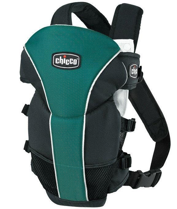 Эрго рюкзак-кенгуру Chicco Ultrasoft для новорожденных Зеленый (1050279678) - фото 1 - id-p2081973771