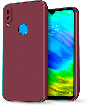 Силіконовий чохол SLIM на Xiaomi Redmi Note 7 / 7 Pro Camellia (закрита камера), фото 1
