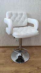 Крісло барне, візажне НС8403W, біле