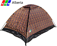 Палатка 205*150*105 см 2-х местная Alberta EOS Камуфляж