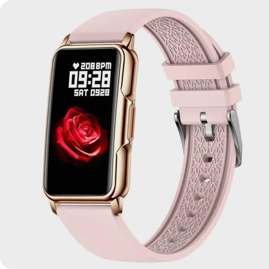 Смарт-часы Lemfo H80 PRO с тонометром Gold-Pink (SW0001LH80PGP) - фото 2 - id-p2082003263