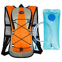 Рюкзак гидратор для воды - питьевая система Hotspeed 2L Оранжевый (100869)