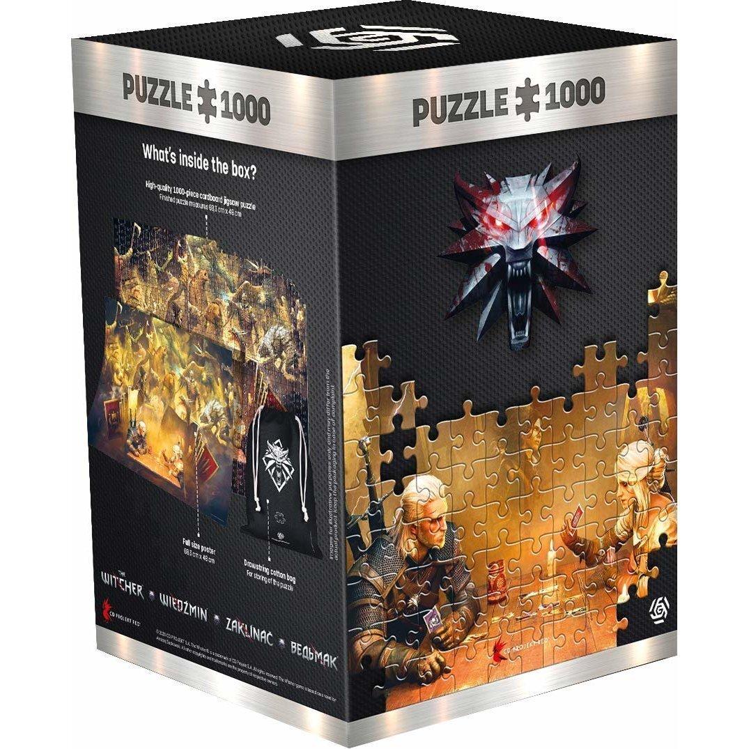 GoodLoot Пазл Witcher: Playing Gwent puzzles 1000 ел.