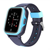 Детские умные GPS часы с видеозвонком Wonlex CT15 Blue (SBWCT15BLUE)