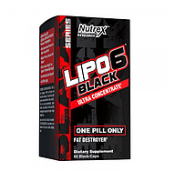 Жироспалювач Nutrex Lipo 6 Black Ultra Concentrate 60 caps (1086-100-29-8655408-20)