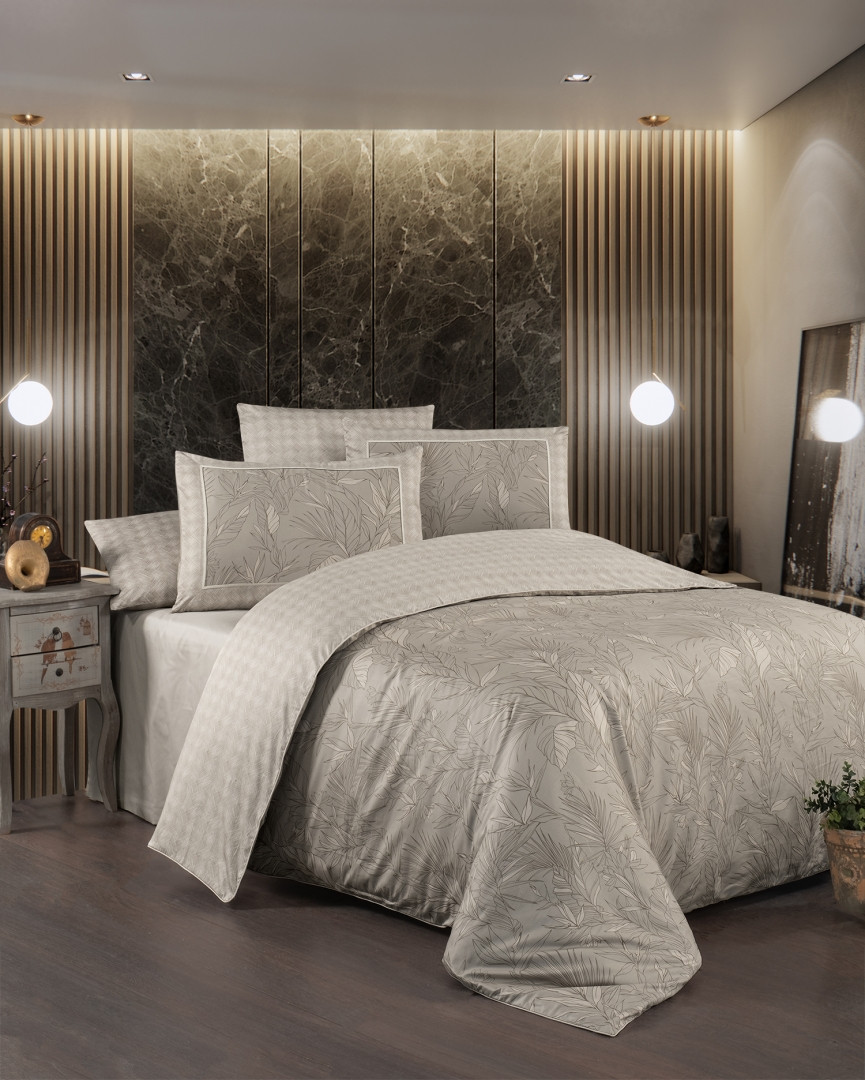 Турецька Постільна Білизна La Roman Premium Satin 300TC Stefan Wind 200х220см