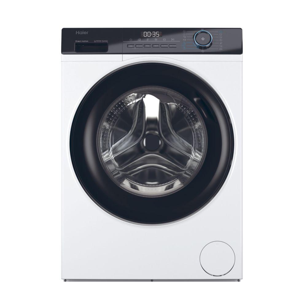 Haier Пральна машина фронтальна, 7кг, 1400, A+++, 44см, дисплей, пара, інвертор, люк чорний, прямий привід,, фото 1