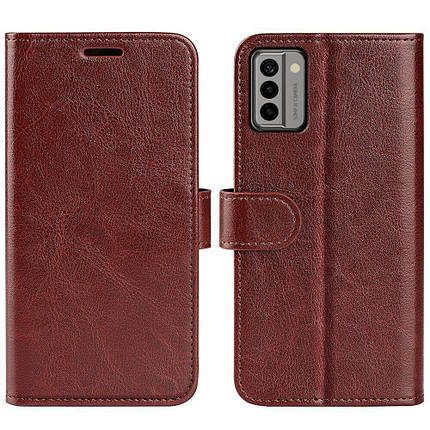 Чохол книжка Book case для Nokia G42 коричневий, фото 1