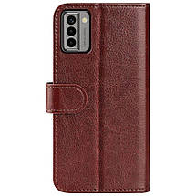 Чохол книжка Book case для Nokia G42 коричневий, фото 6