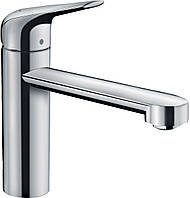 Hansgrohe Змішувач для кухні Focus M42, довж.виливу - 217мм, поворотний, 1важіль, KM120, хром