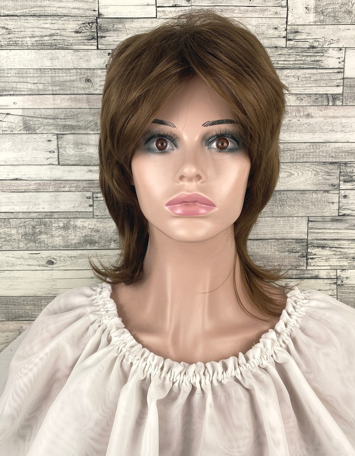 Перука середньої довжини для жінок русява 3008-12 hivision, фото 1