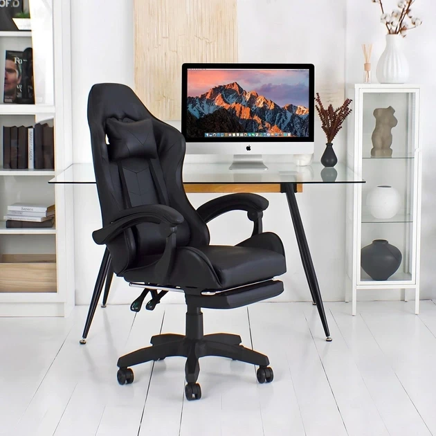 Геймерское кресло Prestige CLASSIC черный - фото 3 - id-p2082079291